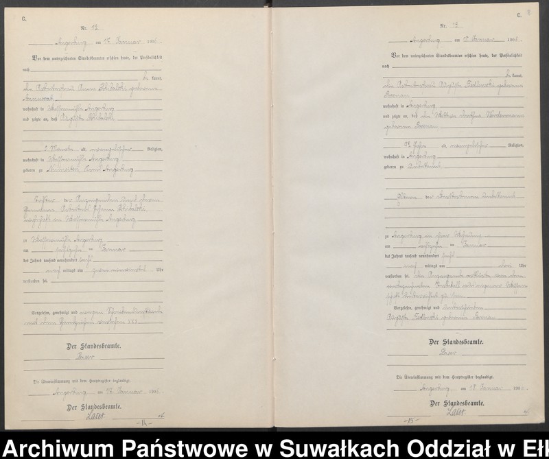 image.from.unit.number "Sterbe-Neben-Register des Preussischen Standes-Amtes Angerburg Kreis Angerburg"