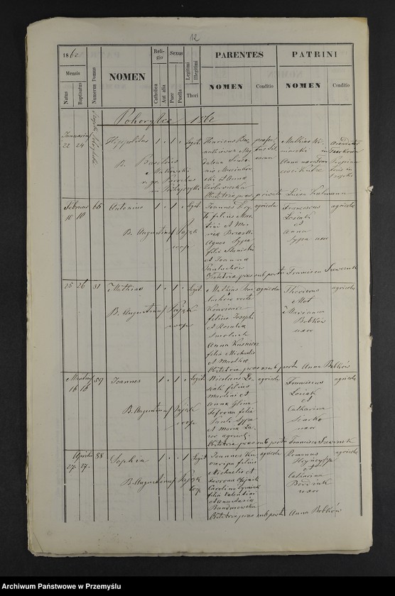 image.from.unit.number "[Odpisy ksiąg urodzeń, małżeństw, zgonów parafii rzymskokatolickiej Wyżyniany z 1862 roku]"