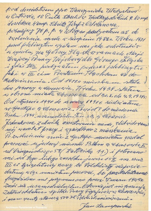 Obraz 14 z jednostki "Życiorysy powstańców wielkopolskich: L - tom l /Lamperski Jan - Lewandowski Michał/."