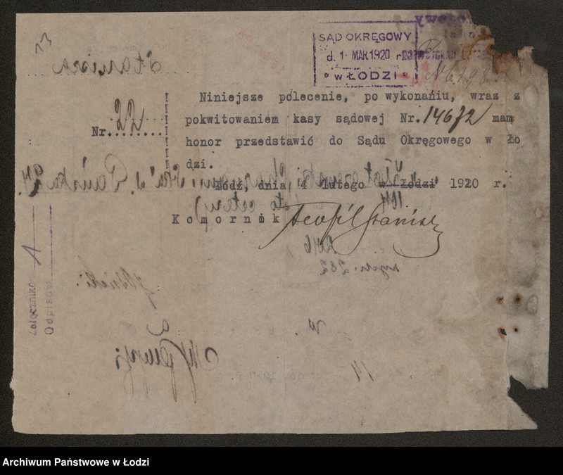 Obraz 15 z jednostki "Złotarewski, Charnam i S-ka – sprzedaż oleju i przetworów chemicznych"