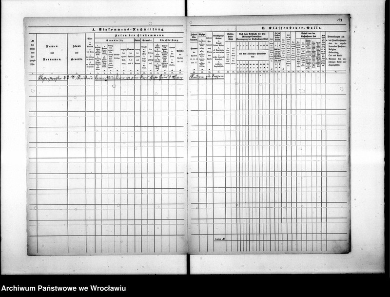 image.from.unit.number "Klassensteuerrolle nebst Eikommens - Nachweisung"