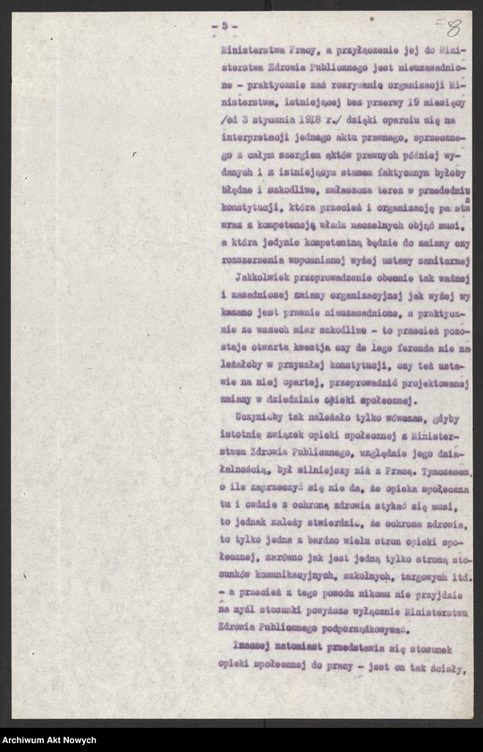 image.from.unit.number "(Organizacja pracy w resortach: Poczt i Telegrafów, Opieki Społecznej, Spraw Wewnętrznych i Kolei Żelaznych. Sprawozdania: Prezesa Delegacji Polskich w Komisjach Mieszanych… w Moskwie oraz Polskiej Kasy Oszczędności)"