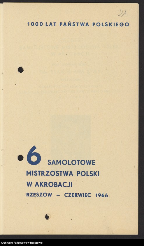 Obraz 14 z kolekcji "Pokazy lotnicze w zbiorach AP Rzeszów111"