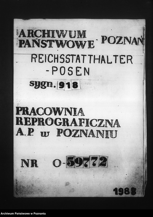 Obraz 1 z jednostki "Voranschlag zum Haushalt 1944"