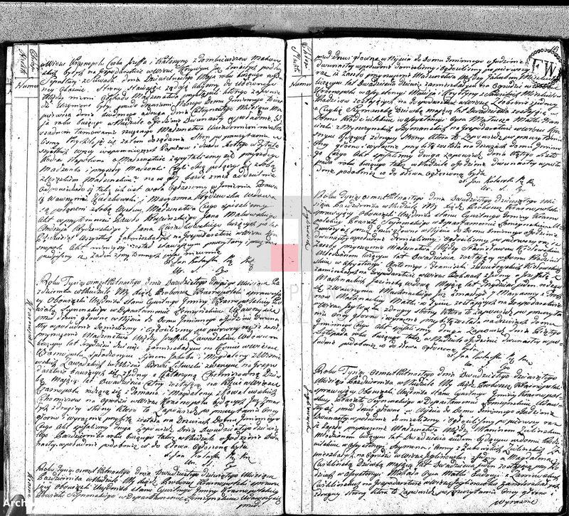 image.from.unit.number "Akta Gminy Krasnopolskiey Pttu Seyn. Depptu Łomżyńskiego 1815. Małżeństwa."