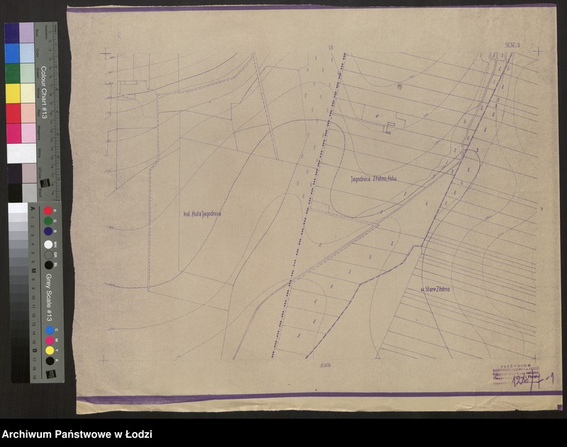 Obraz 1 z jednostki "Plan miasta Łodzi Sekcja NW 8"