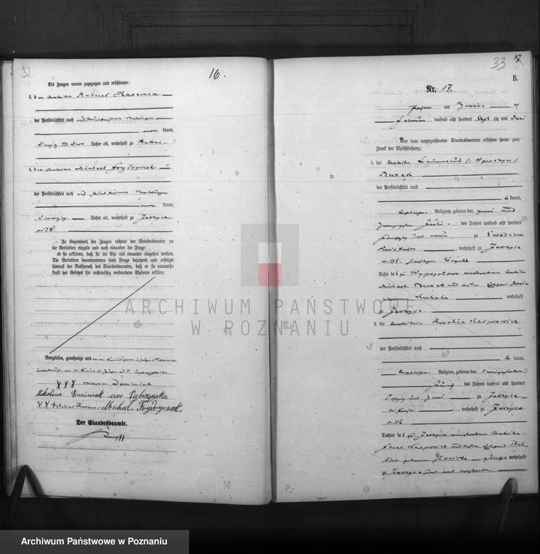 Obraz 18 z jednostki "Księga małżeństw"