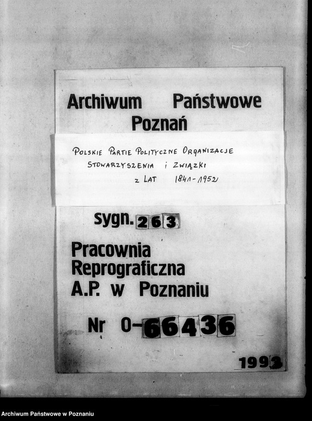 Obraz 1 z jednostki "Sprawy budżetowo-finansowe - zestawienia budżetowe, rachunki, blok kasowy, korespondencja"
