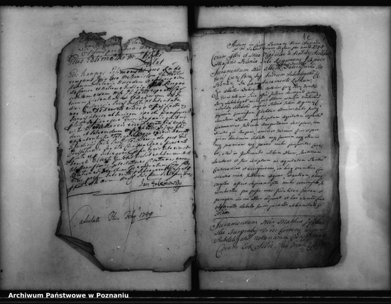 Obraz 11 z jednostki "Inscriptiones, resignationes [protocollon]"