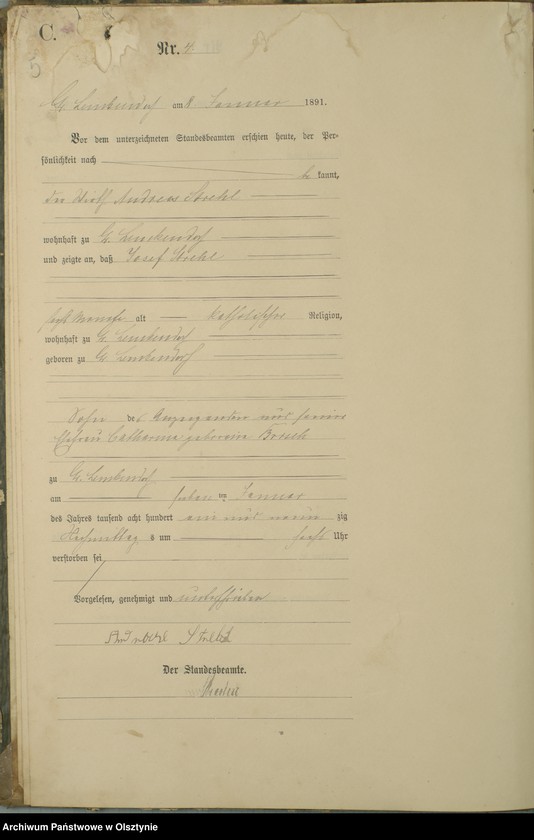 image.from.unit.number "Sterbe-Haupt-Register Nr 1 - 47"