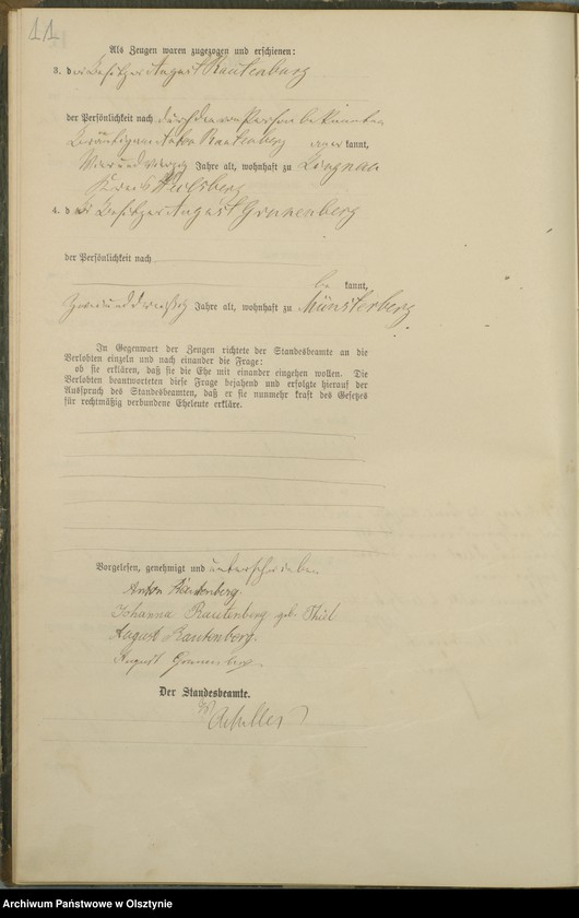 image.from.unit.number "Heiraths-Haupt-Register Nr 1 - 11"