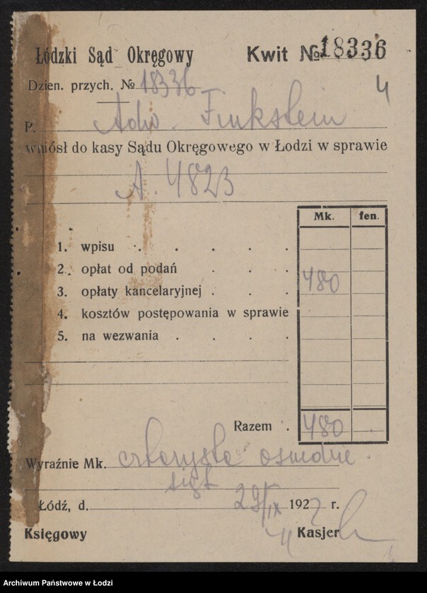 Obraz 6 z jednostki "Nuchim Breiner- sprzedaż manufaktury"