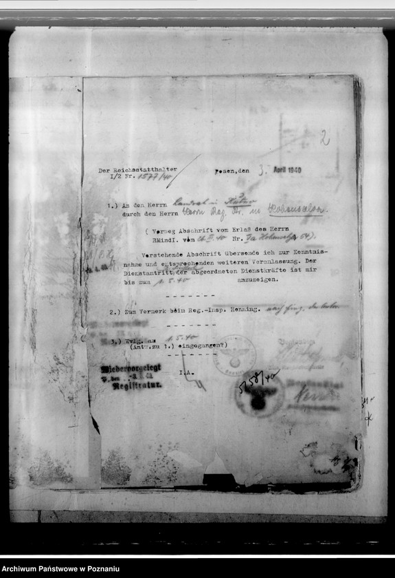 Obraz 6 z jednostki "Nazwiska 15 urzędników, ubiegających się o zatrudnienie w Kraju Warty"