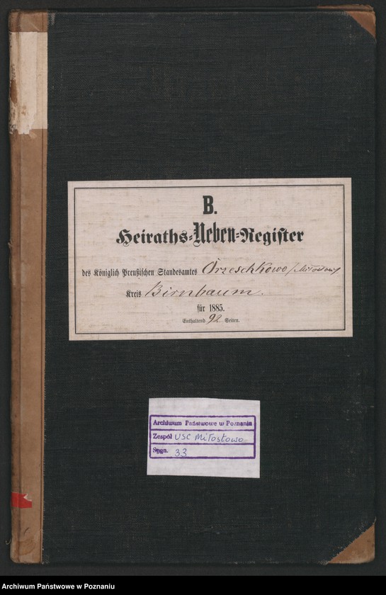 Obraz 2 z jednostki "Księga małżeństw"