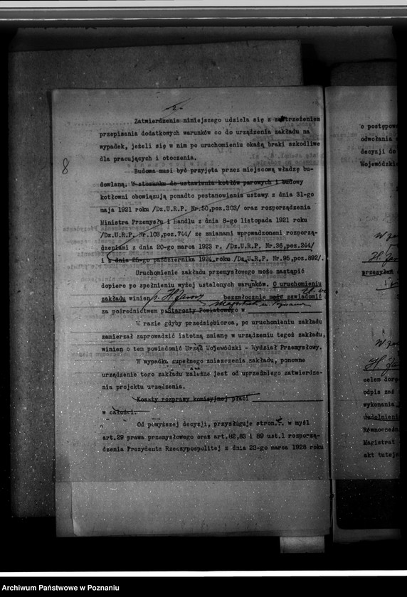 Obraz 13 z jednostki "Zatwierdzenie wytwórni musztardy H. Jarosz Poznań"