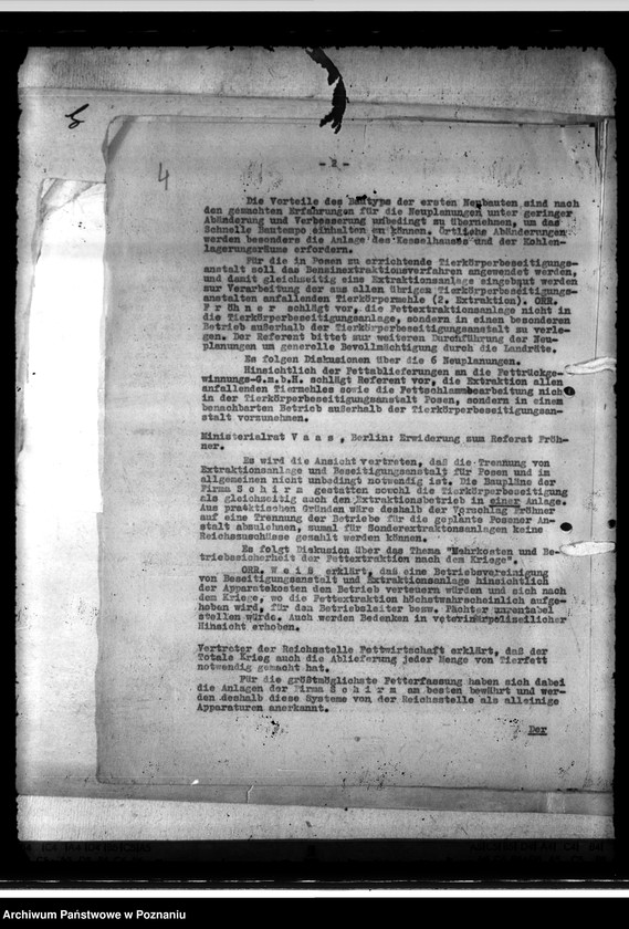 Obraz 8 z jednostki "Errichtung von Tierkörperbeseitigungsanstalten, hier: Posen"