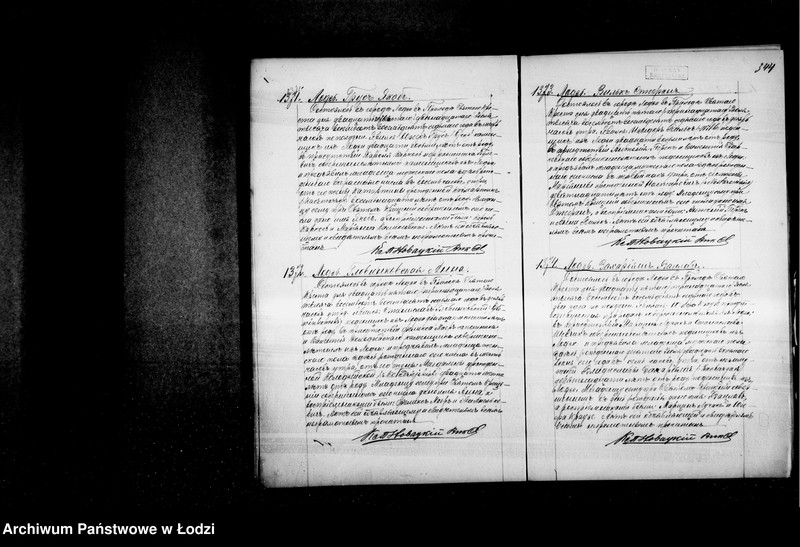 Obraz 17 z jednostki "Akta urodzeń"