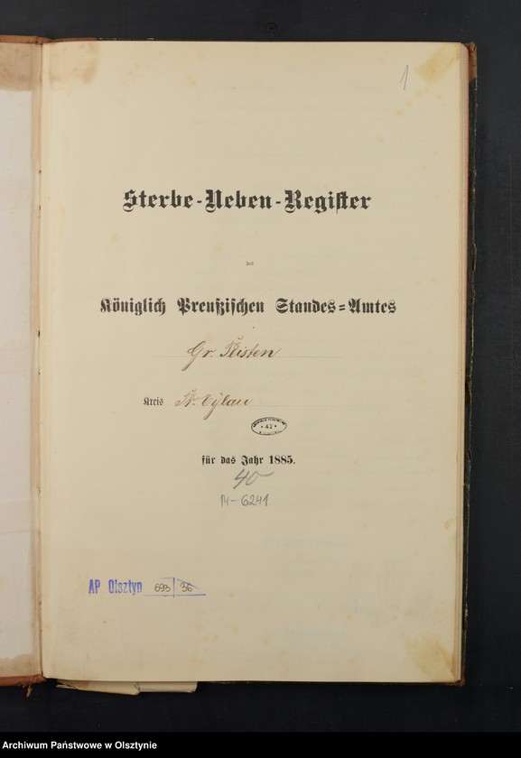 image.from.unit.number "Sterbe-Neben-Register Nr 1 - 88"