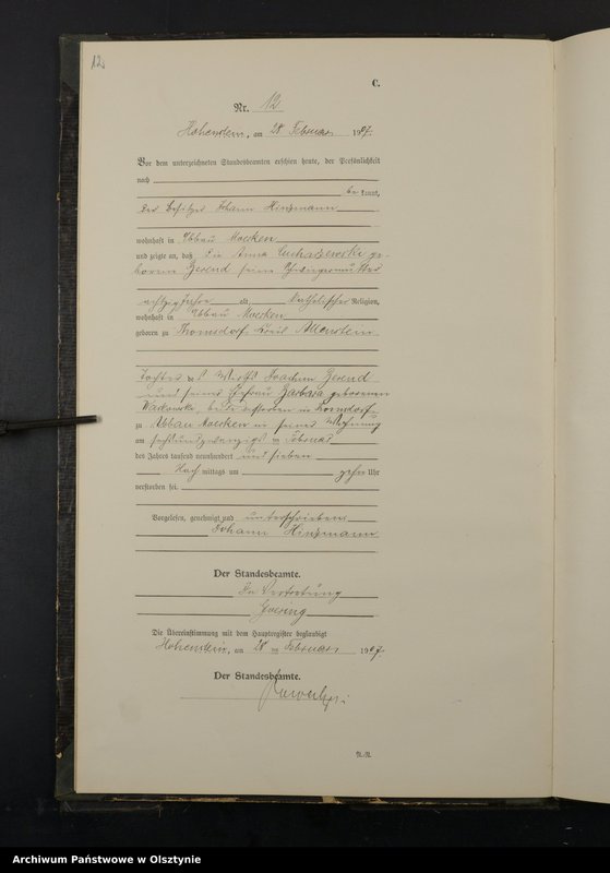 image.from.unit.number "Sterbe-Neben-Register Nr 1 - 68"