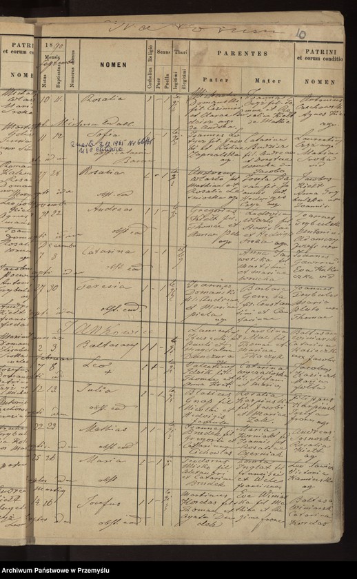 image.from.unit.number "[Wyciągi z ksiąg metrykalnych urodzeń, zapowiedzi, małżeństw i zgonów dla miejscowości Chłopice, Jankowice, Morawsko za lata 1890-1900]"