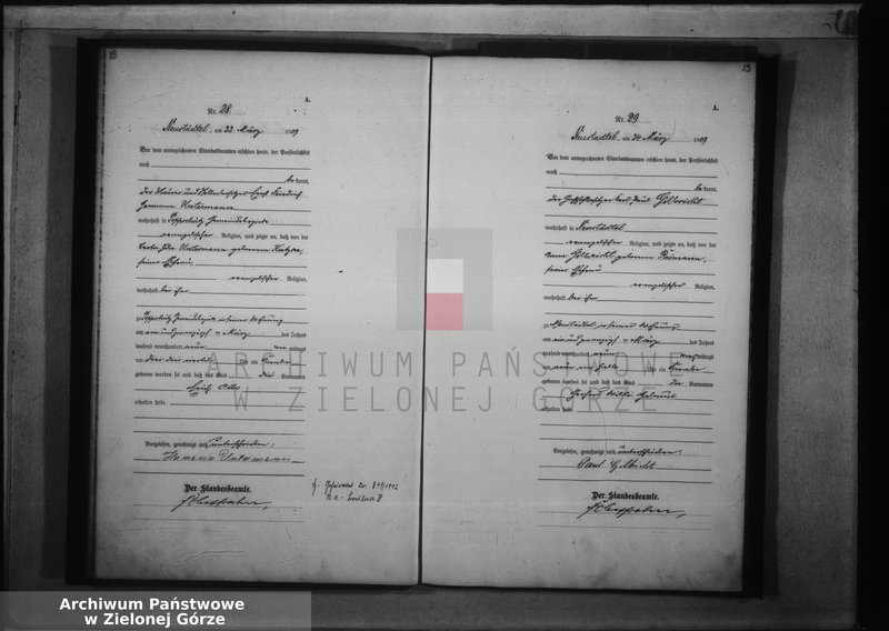 image.from.unit.number "Geburts-Haupt-Register 1909 No. 1 bis 104"