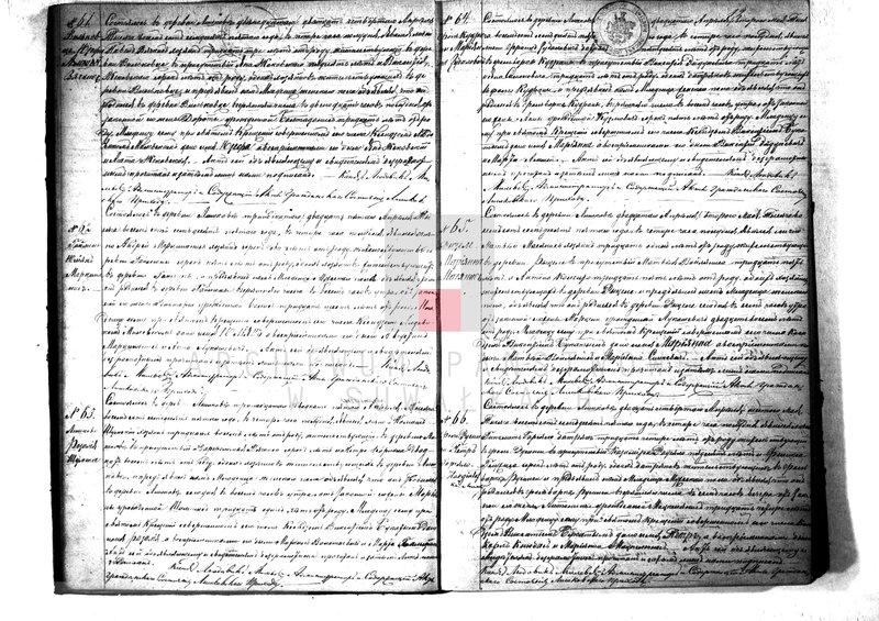 Obraz 15 z jednostki "Kniga Duplikat Rimsko- Katoličesko Liškovskago Prichoda na 1875 god"