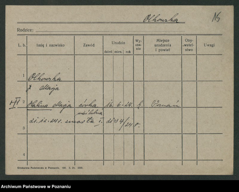 Obraz 17 z jednostki "Olk - Olszewski"