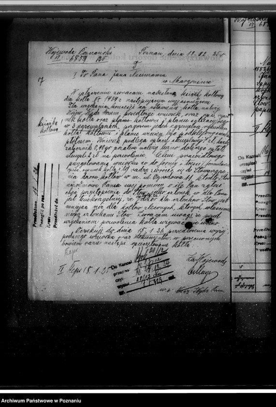 Obraz 11 z jednostki "Fabryka wyrobów mięsnych w Margoninie pow. chodzieski kocioł fabryczny nr 1432, nr woj. 813"