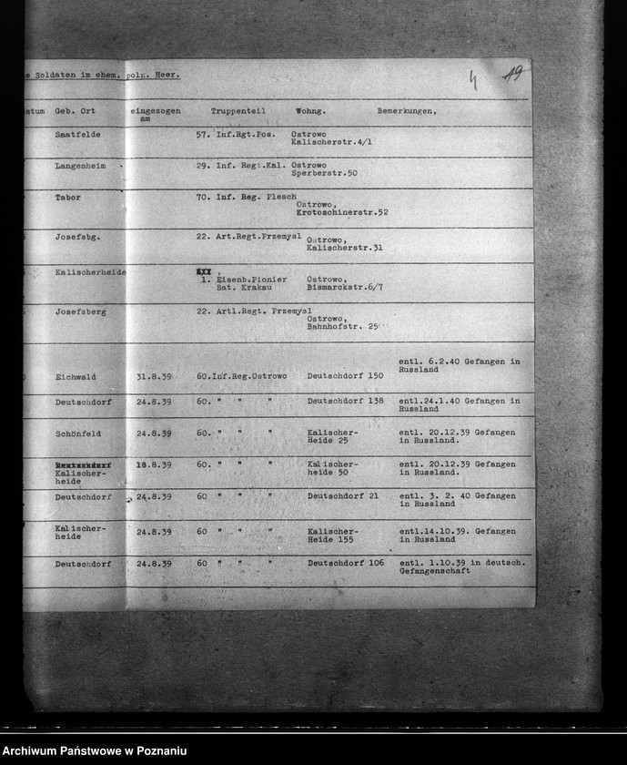 Obraz 11 z jednostki "Amtliche Meldungen Kreis Ostrowo (Ostrów Wielkopolski)"