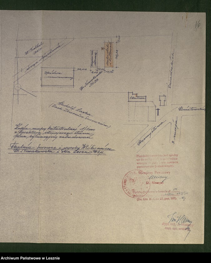 Obraz 16 z jednostki "[Przetwórnia Surowców Włókienniczych - Franciszek Nowakowski - rejestracja]"