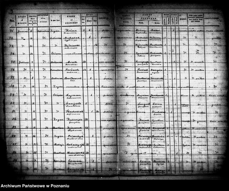 Obraz 6 z jednostki "Księga zgonów"