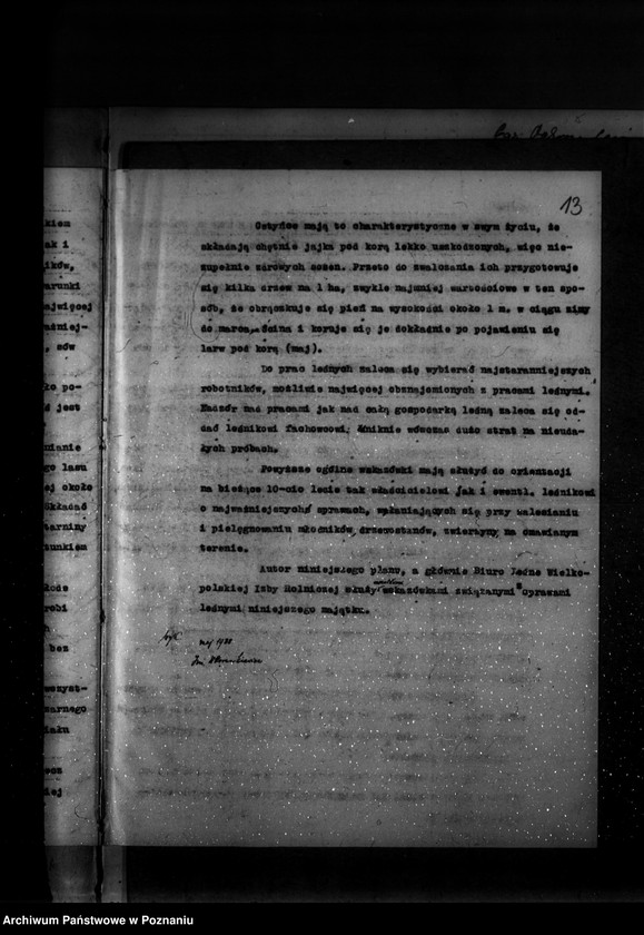 image.from.unit.number "Program urządzenia lasu majątku Zakrzewo powiat szamotulski 1937-1947"