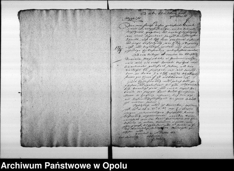 Obraz 18 z jednostki "Acta betreffend die Ausmittelung der fremden Pferde und etwaniges Fuhrwerk was durchs Militair da und dort requirirt, und auf diese Art vom Eigenthümern abhanden gekommen Vol. I de anno 1813"