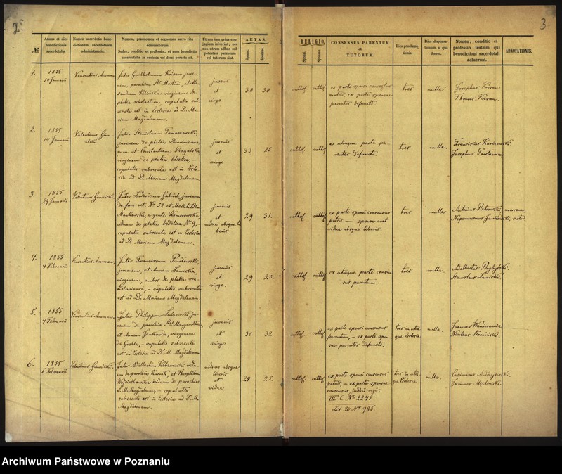 Obraz 4 z jednostki "Księga małżeństw"