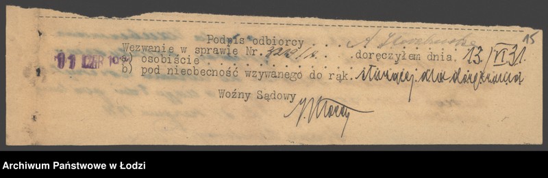 Obraz 17 z jednostki "Abram Hendeles i Dawid Nenfeld- handel towarem galanteryjnym"