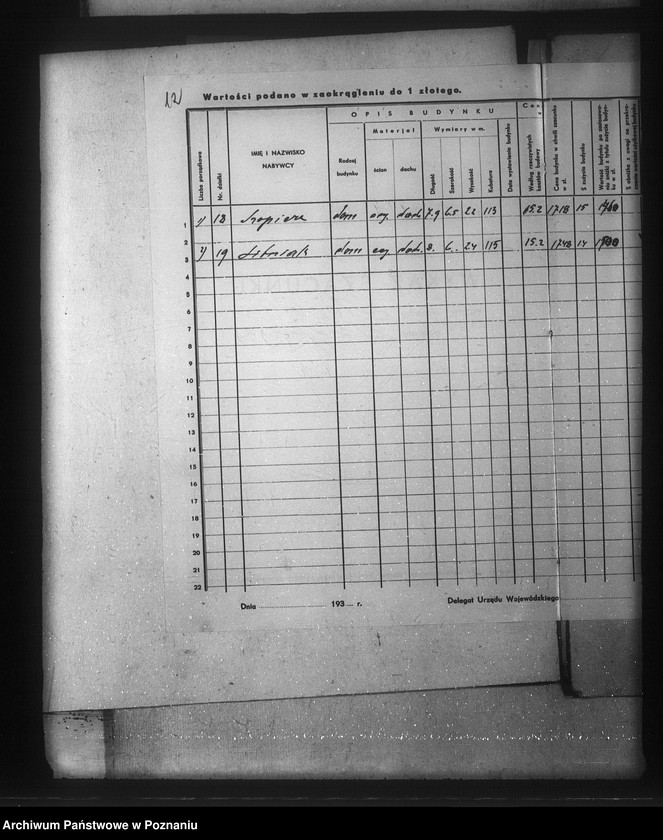 Obraz 20 z jednostki "Operat szacunkowy majątku Ślesin powiatu bydgoskiego"