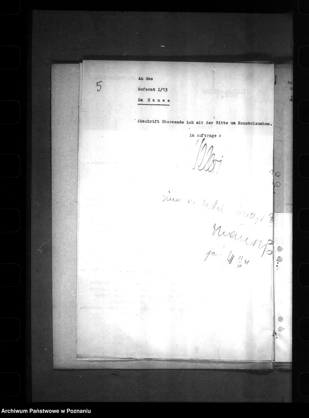 Obraz 9 z jednostki "Archivverwaltung"