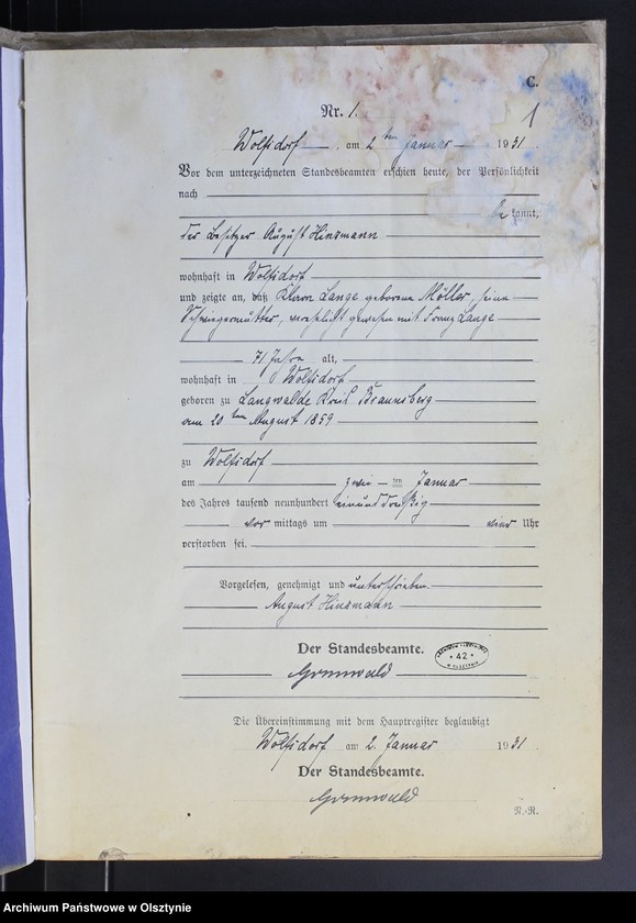 image.from.unit.number "Sterbe-Neben-Register Nr 1-43"