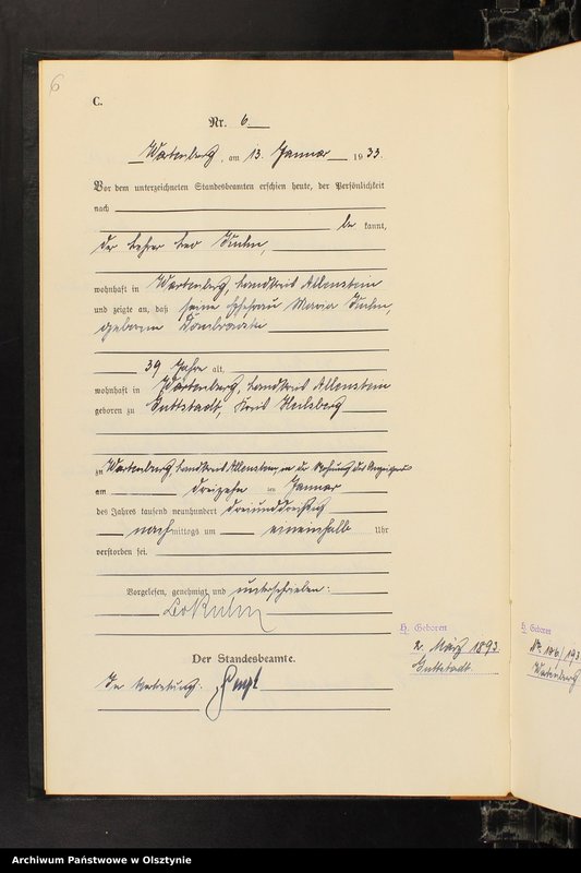 image.from.unit.number "Sterbe-Haupt-Register Nr 1 - 83"