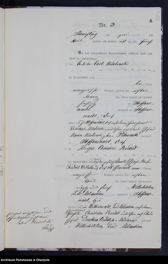 image.from.unit.number "Heiraths-Neben-Register Nr 1 - 13"