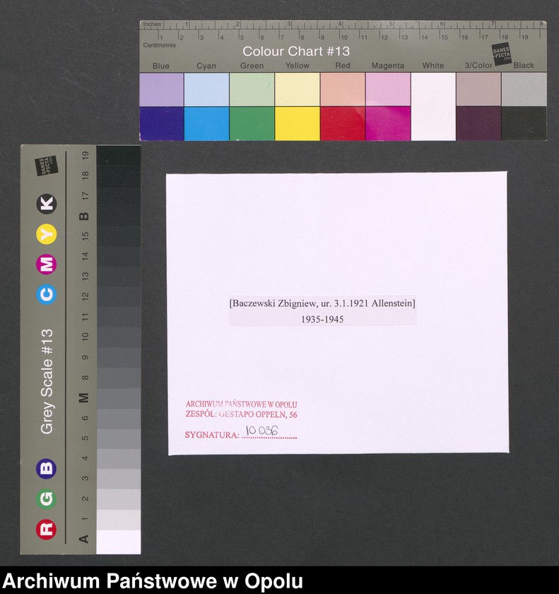 Obraz 2 z jednostki "[Baczewski Zbigniew, ur. 3.1.1921 Allenstein]"