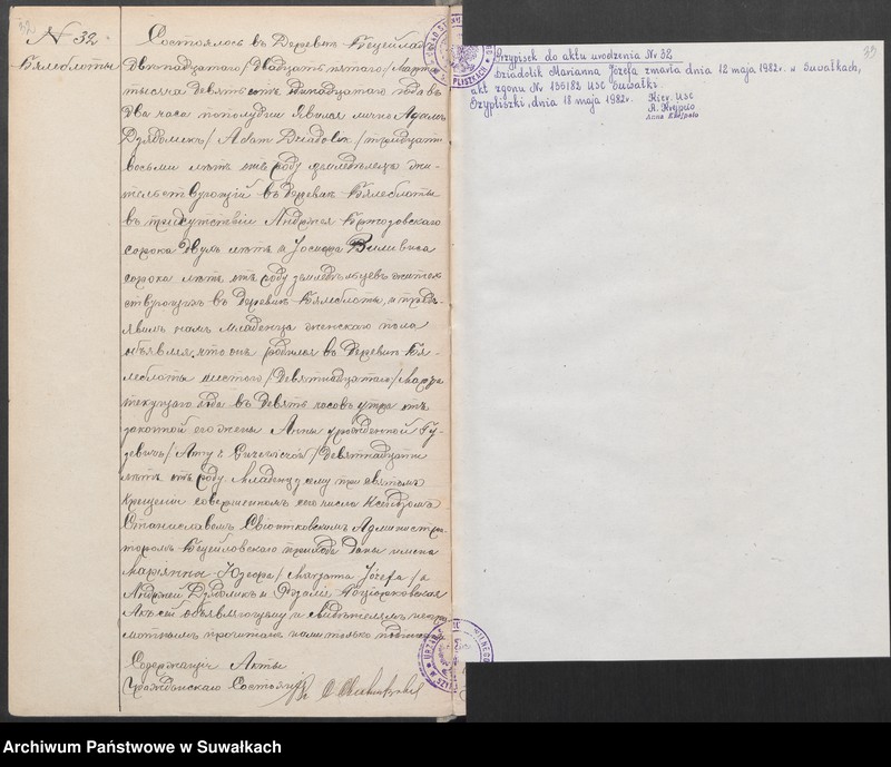 image.from.unit.number "Księga urodzeń, małżeństw i zgonów"