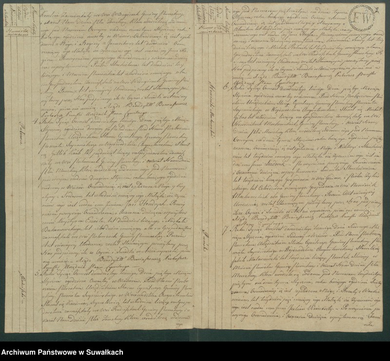 image.from.unit.number "Akta urodzonych gminy puńskiey od dnia 1 stycznia do ostatniego grudnia 1823 roku"