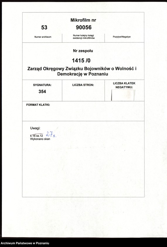 Obraz 5 z jednostki "Relacje i wspomnienia dotyczące powstania wielkopolskiego: 1. Białośliwie, powiat Wyrzysk, województwo bydgoskie, 2. Biskupice Ołoboczne, powiat Ostrów Wielkopolski, województwo poznańskie, 3. Budzyń, powiat Chodzież, województwo poznańskie, 4. Buk, powiat Nowy Tomyśl, województwo poznańskie. Zdjęcie: s.12. - fotografia relacjonującego."