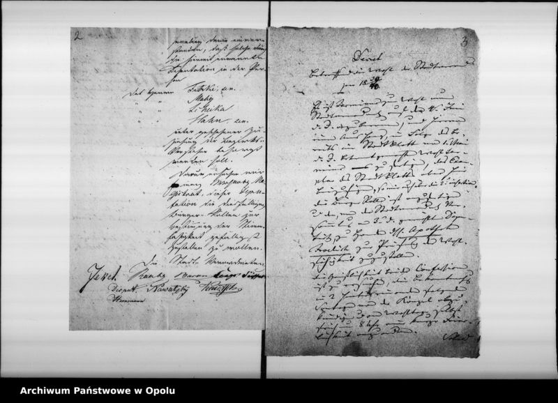 image.from.unit.number "Acta des Magistrats zu Oppeln betreffend die Stadtverordneten-Wahl bei der Stadt Oppeln pro 1839/40"