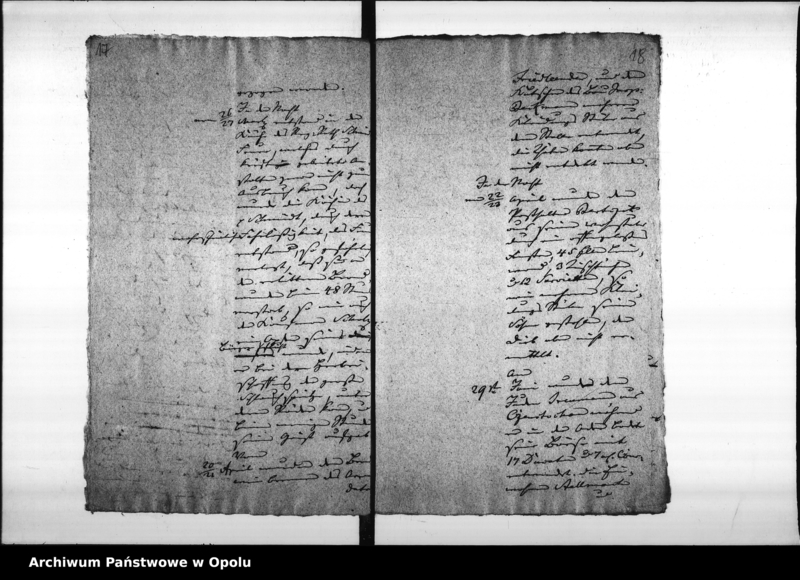 Obraz 14 z jednostki "Acta des Magistrats zu Oppeln betreffend den an das Königliche Ober - Landes - Gericht zu Ratibor erstatteten gutachtlichen Bericht über die Haupt - Ursachen der im Jahre 1835 verübten Verbrechen pp."