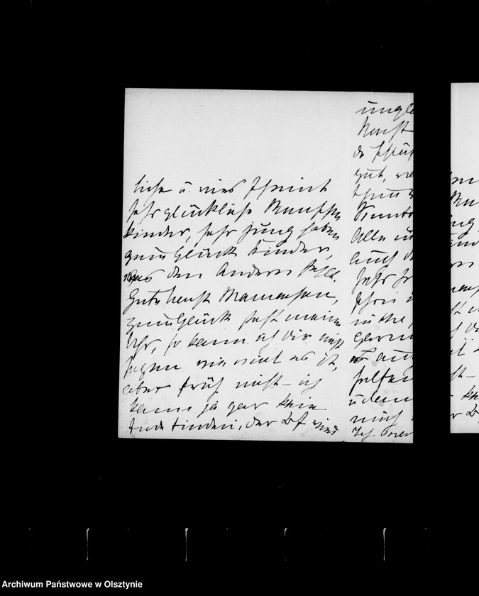 image.from.unit.number "/Fragment eines Reisenbriefes der Annie Lehndorff aus Lady Bath