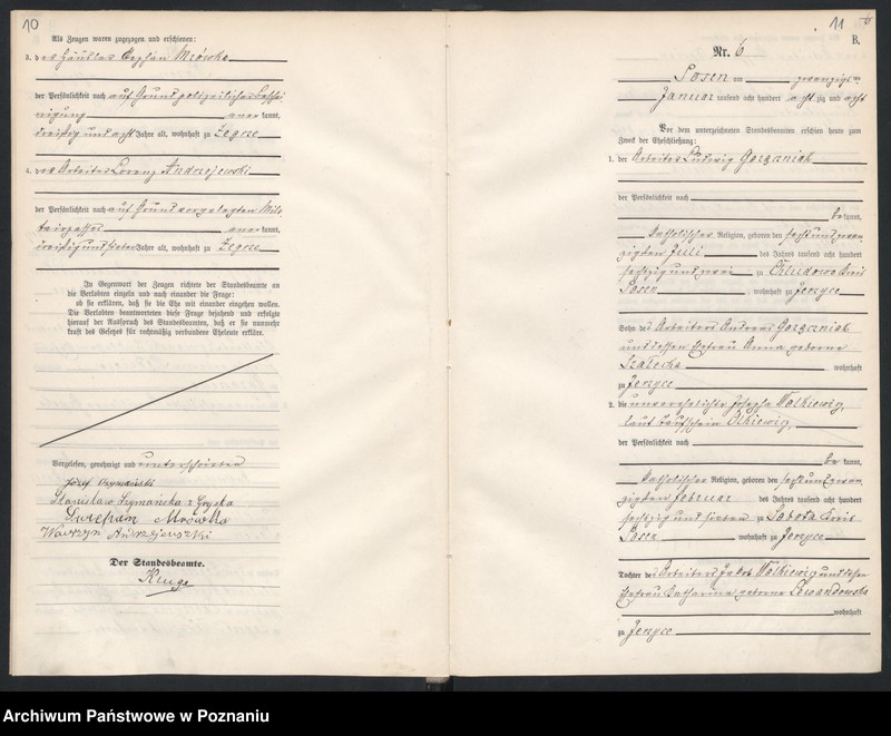 Obraz 8 z jednostki "Księga małżeństw"