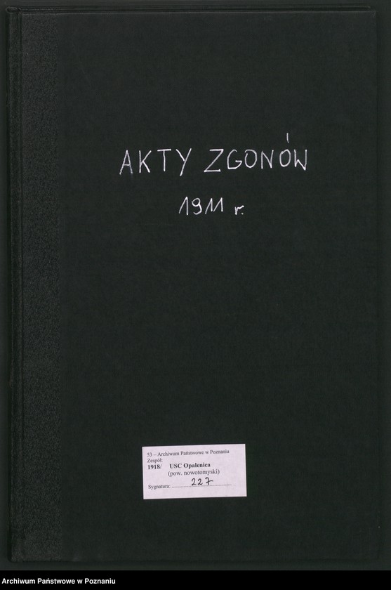 Obraz 2 z jednostki "Sterbe-Haupt-Register"
