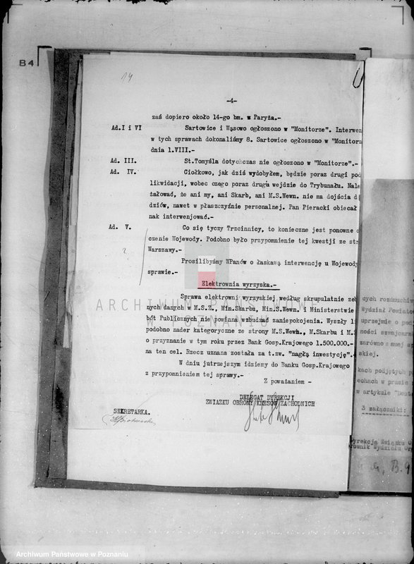 Obraz 18 z jednostki "Różne sprawy"